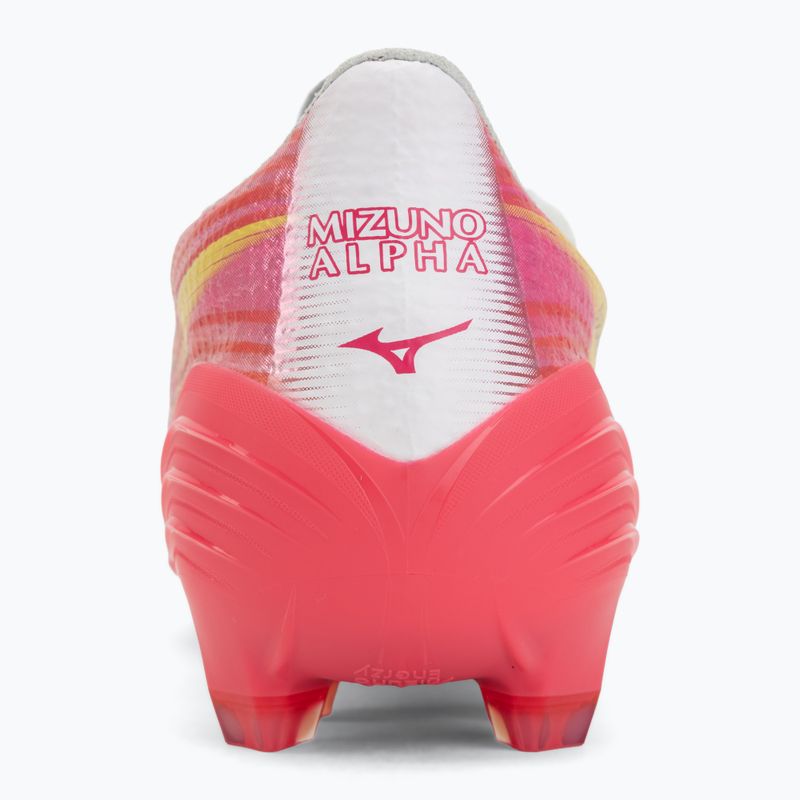 Focicipő Mizuno Alfa III Elite FG white/fuchsia purple 6