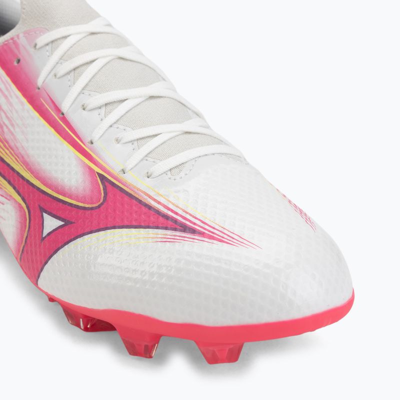 Focicipő Mizuno Alfa III Select FG white/fuchsia purple 7