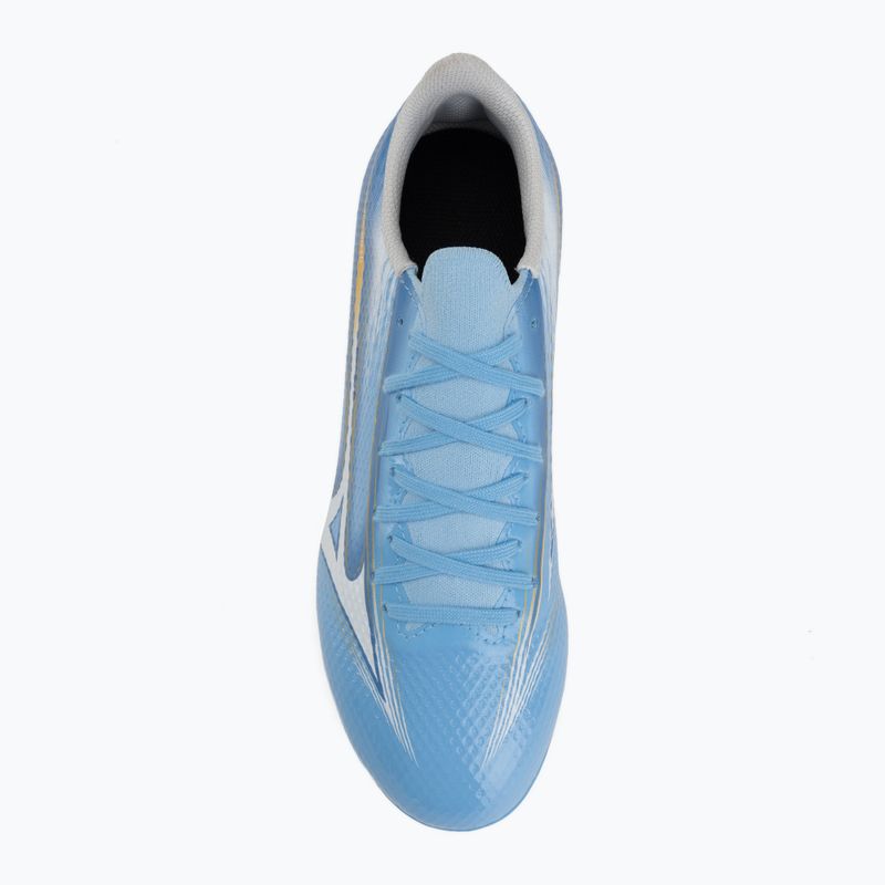 Gyerek focicipő Mizuno Alfa III Select Jr FG sky blue/white 5