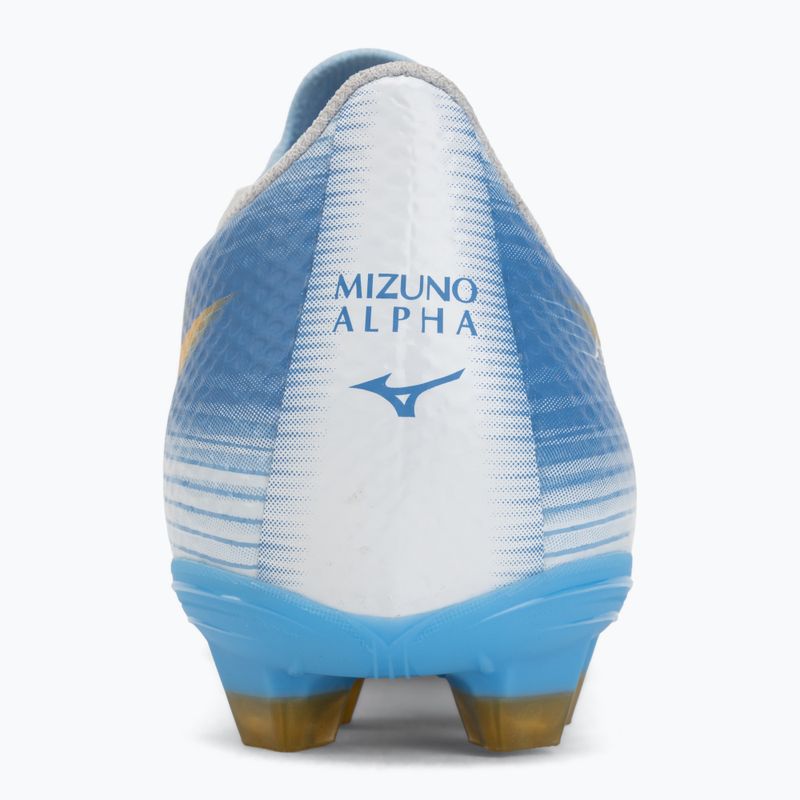 Gyerek focicipő Mizuno Alfa III Select Jr FG sky blue/white 6