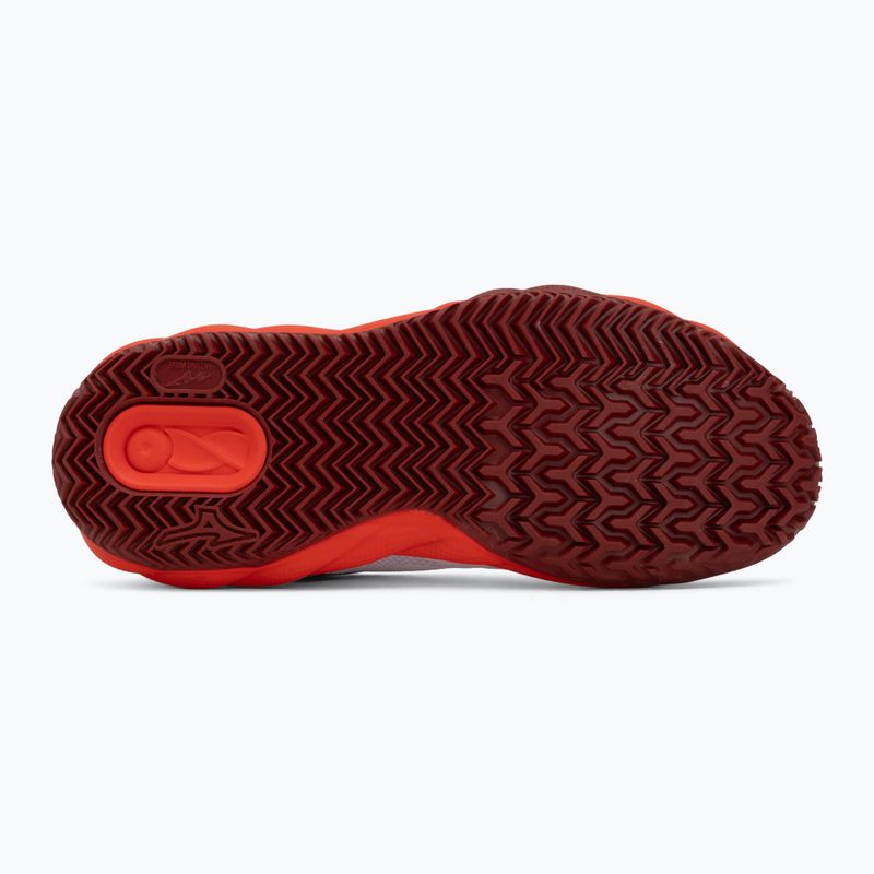 Férfi teniszcipő Mizuno Wave Enforce Court CC fiery red/white/sun-dried tomato 4