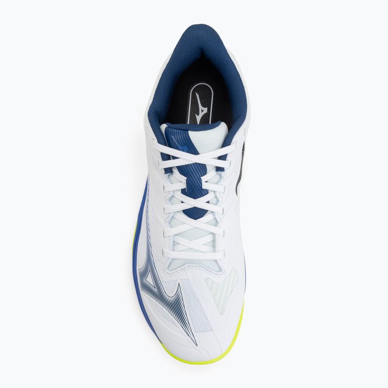 Teniszcipő Mizuno Wave Exceed Court CC white/dazzling blue/lightning 5