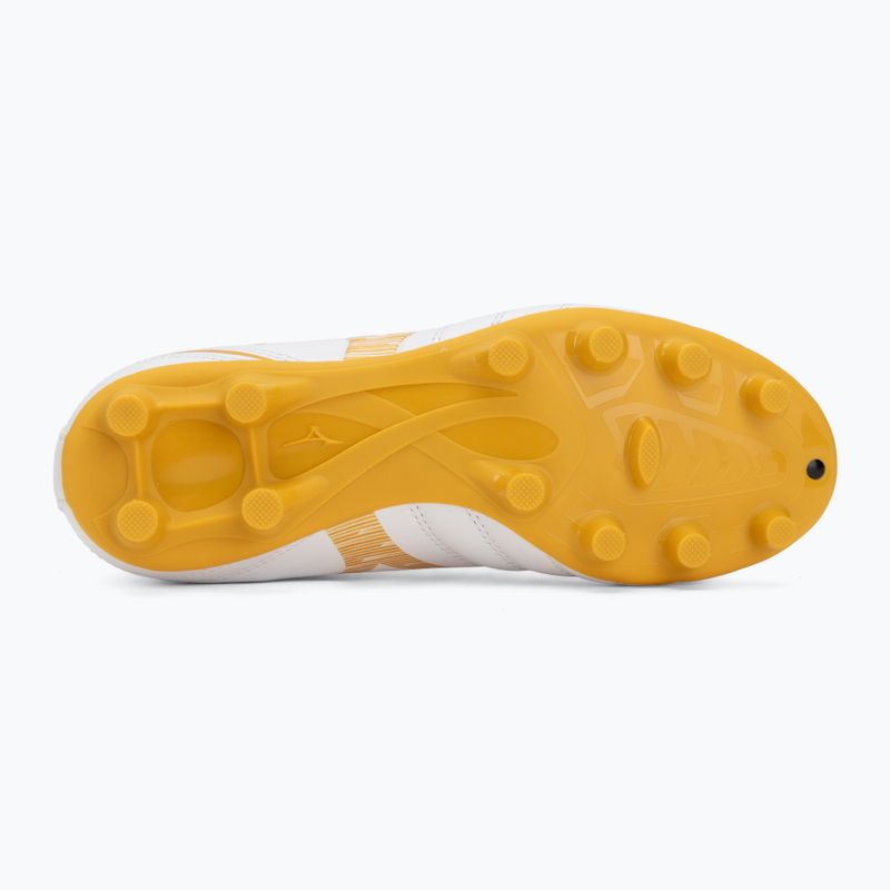 Gyerek focicipő Mizuno Monarcida Neo III Select FG white/mp gold 4