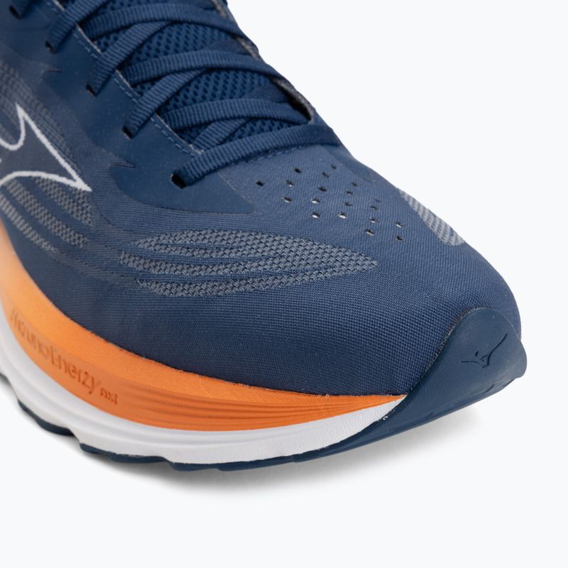 Férfi futócipők Mizuno Wave Skyrise 7 estate blue/white/coral rose 7