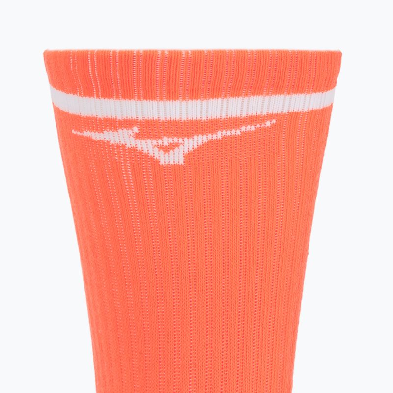 Zokni Mizuno Training With Line Lava Orange 3