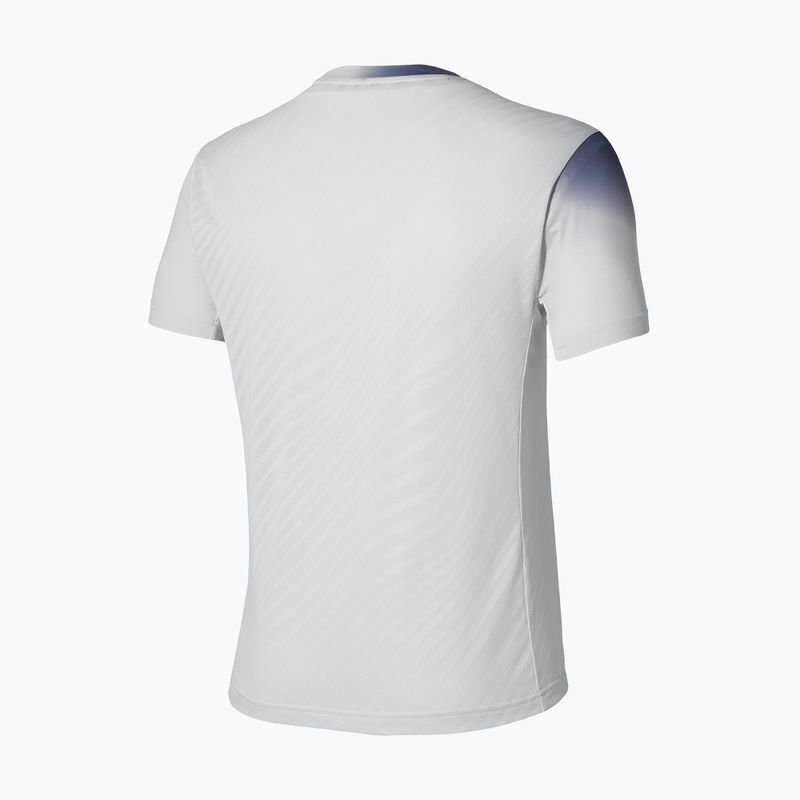 Férfi teniszpóló Mizuno Graphic Short Sleeve Tee cloudscape 2
