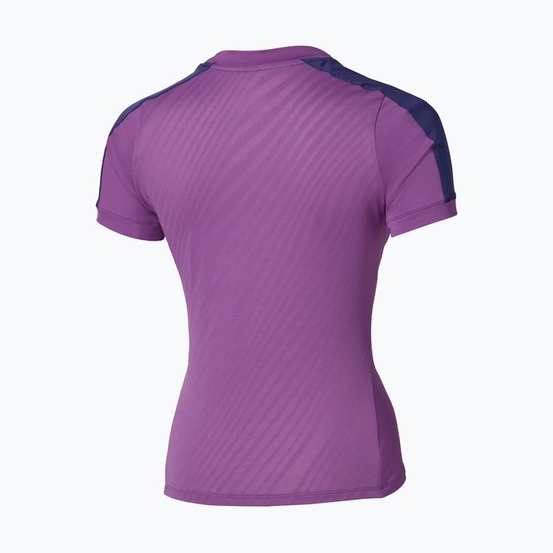 Női teniszpóló Mizuno Tennis Short Sleeve Tee dahlia 2