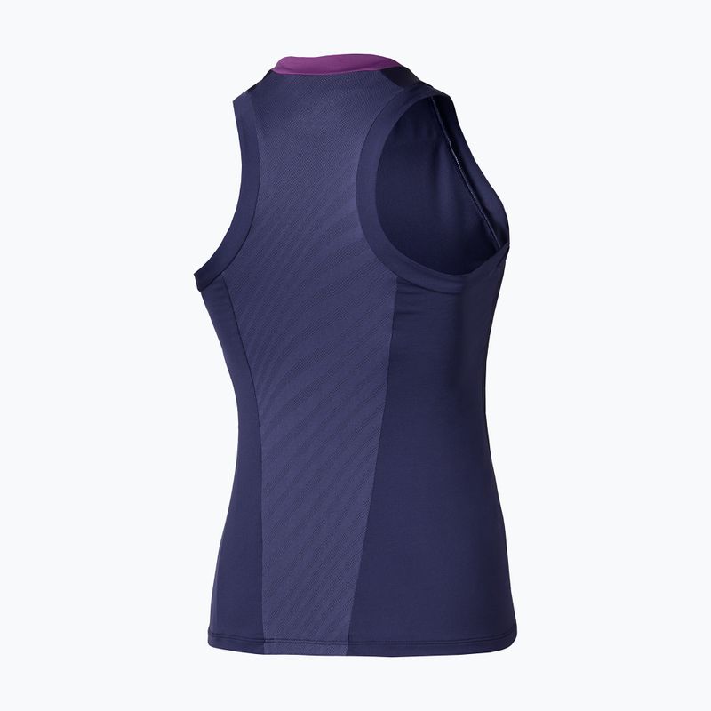 Női teniszpóló Mizuno Tennis Tank beacon blue 2