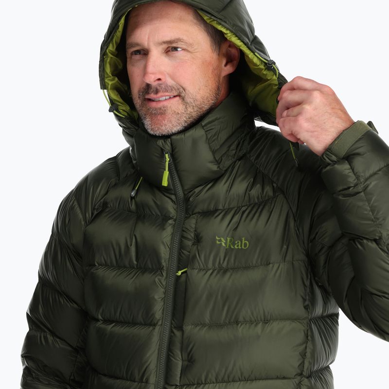 Rab Axion Pro férfi pehelypaplan dzseki zöld QDE-64-ARM-SML 5