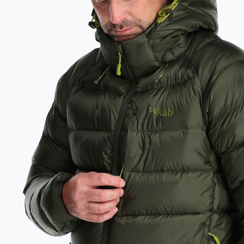 Rab Axion Pro férfi pehelypaplan dzseki zöld QDE-64-ARM-SML 6
