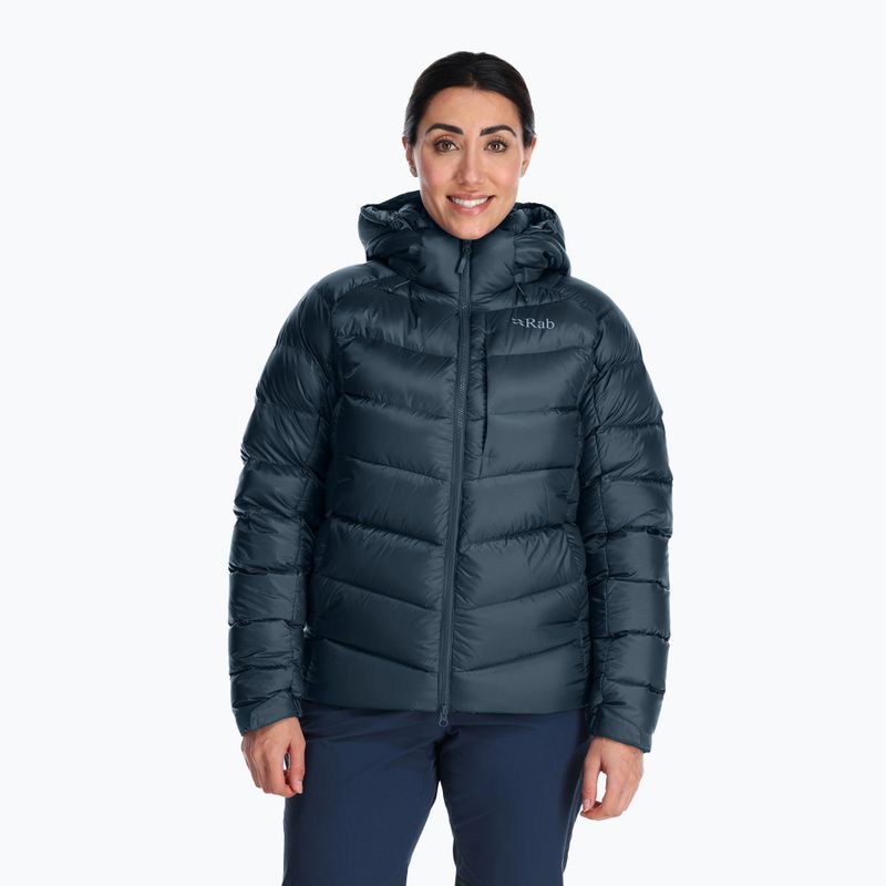 Női pehelykabát Rab Axion Pro kék QDE-65-ORB-08 2