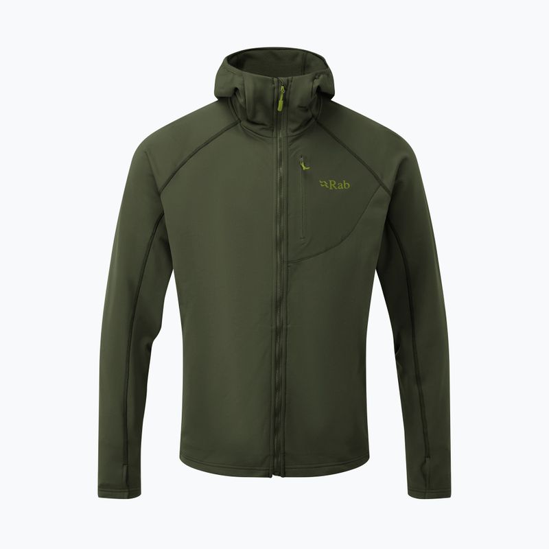 Férfi pulóver Rab Superflux Hoody army QFE-89 2