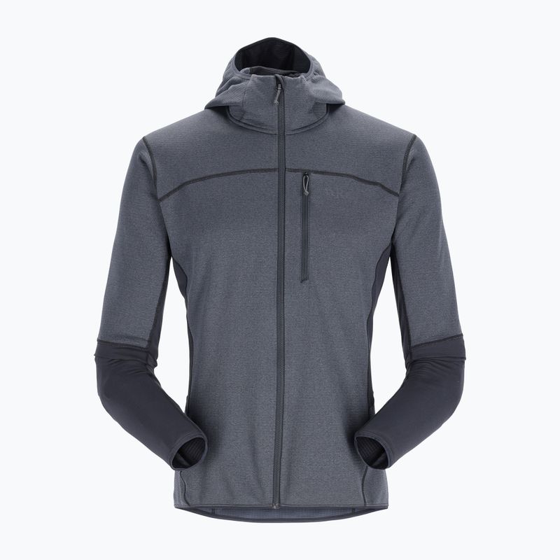 Férfi trekking dzseki Rab Ascendor Hoody szürke QFF-42 5