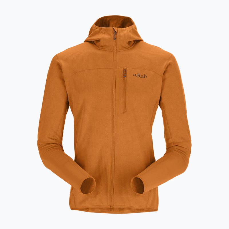 Férfi trekking dzseki Rab Ascendor Hoody narancssárga QFF-42 4