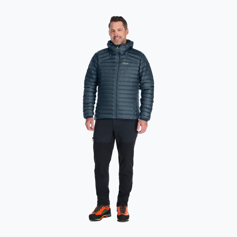 Rab Cirrus Alpine férfi pehelykabát kék QIO-59 3