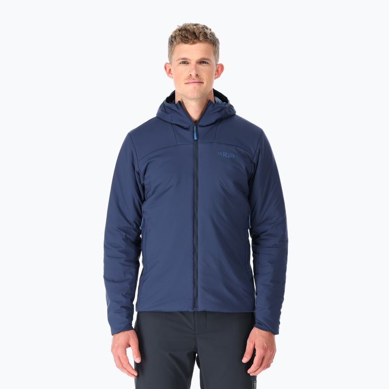Férfi Rab Xenair Alpine Light pehelypaplan dzseki tengerészkék QIP-01