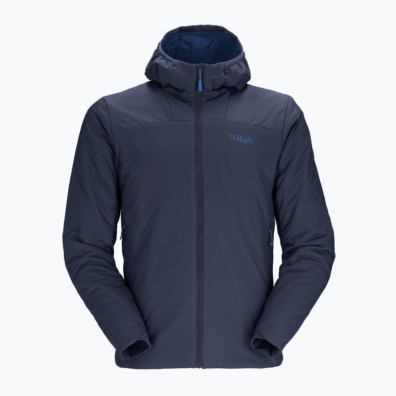 Férfi Rab Xenair Alpine Light pehelypaplan dzseki tengerészkék QIP-01 9