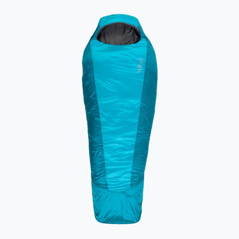 Női hálózsák Rab Solar Eco 2 W kék QSS-11-TAS-REG