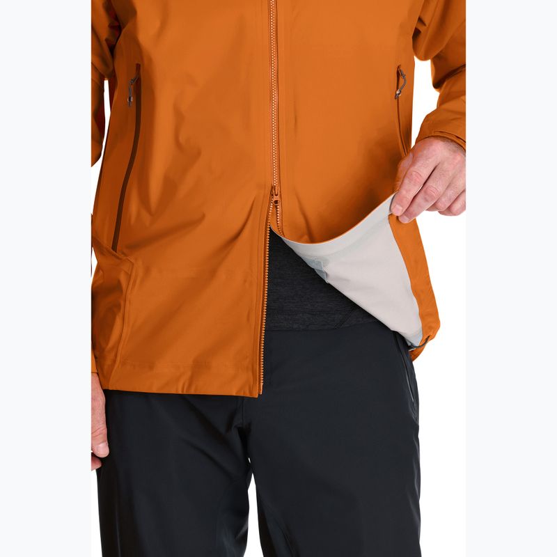 Férfi esőkabát Rab Kinetic Alpine 2.0 marmalade 6