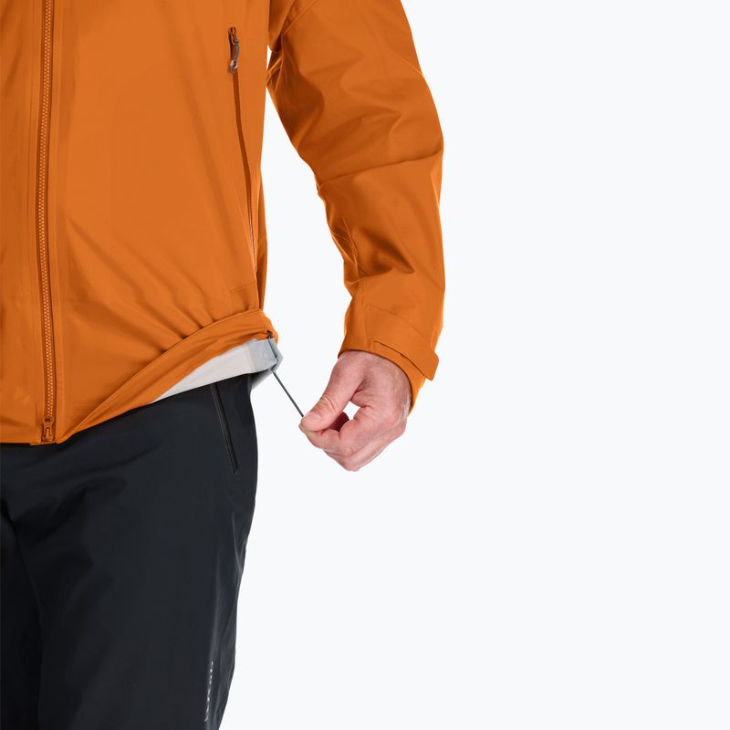 Férfi esőkabát Rab Kinetic Alpine 2.0 marmalade 7