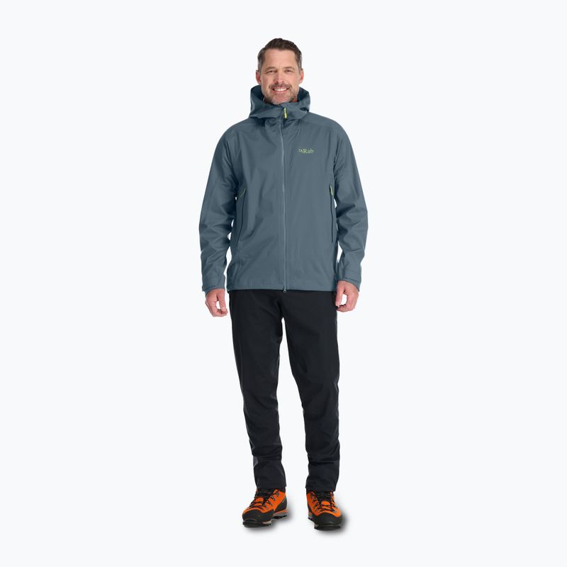 Férfi esőkabát Rab Kinetic Alpine 2.0 orion blue 2