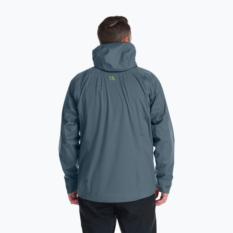 Férfi esőkabát Rab Kinetic Alpine 2.0 orion blue 3