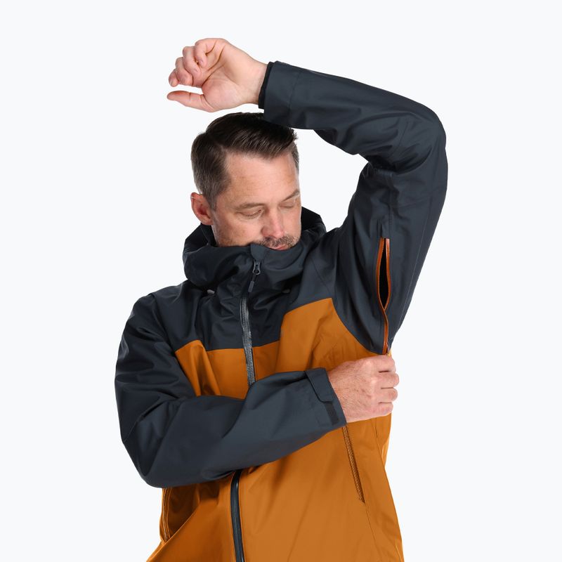 Rab Arc Eco Eco szürke férfi membrános esőkabát QWH-07-BEM-SML 6