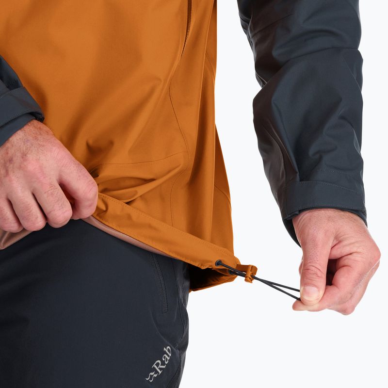Rab Arc Eco Eco szürke férfi membrános esőkabát QWH-07-BEM-SML 8
