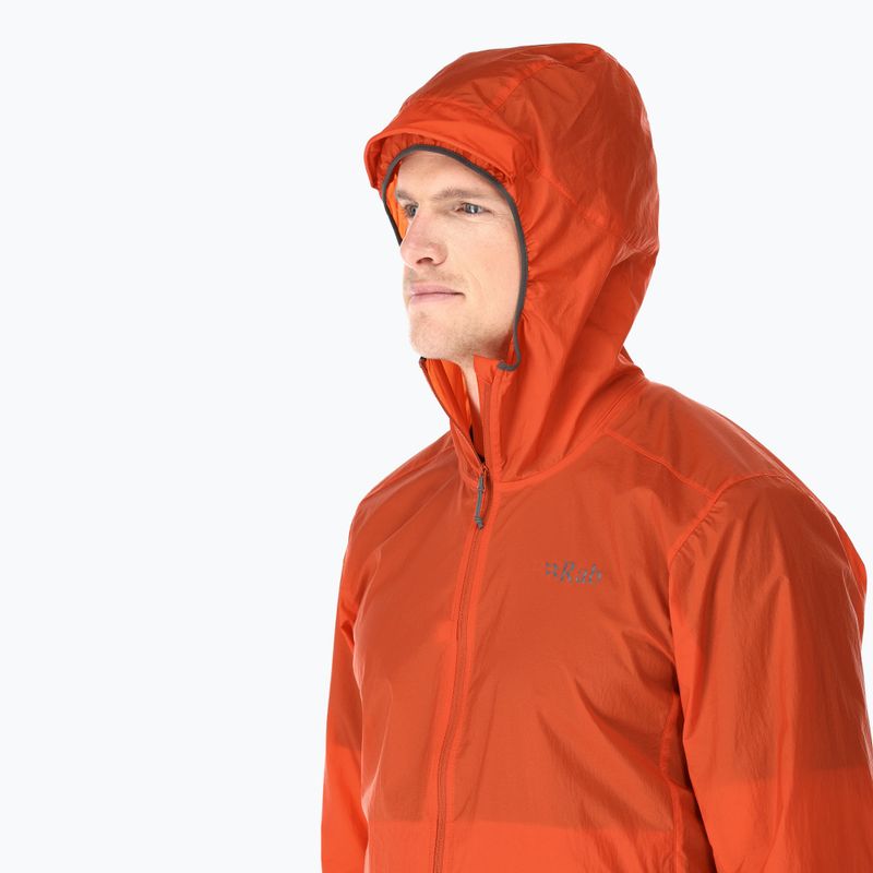 Férfi széldzseki Rab Vital Hoody firecracker 3