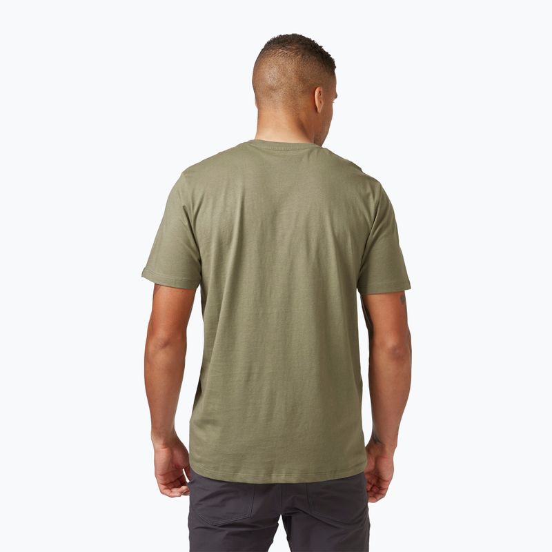 Férfi póló Rab Stance Logo light khaki 3