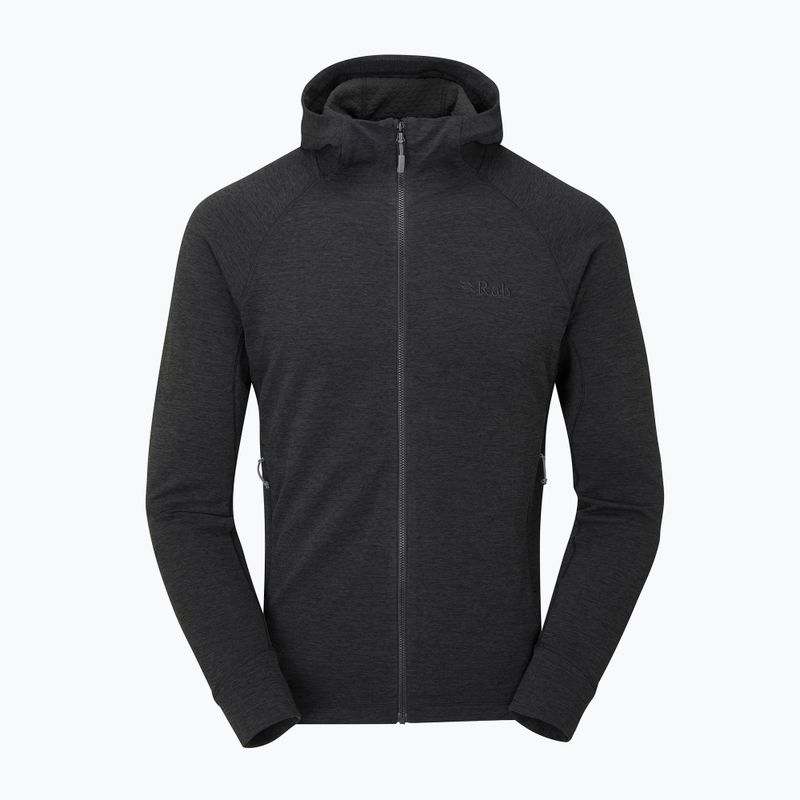 Rab Nexus Hoody fekete férfi túradzseki QFF-70 4