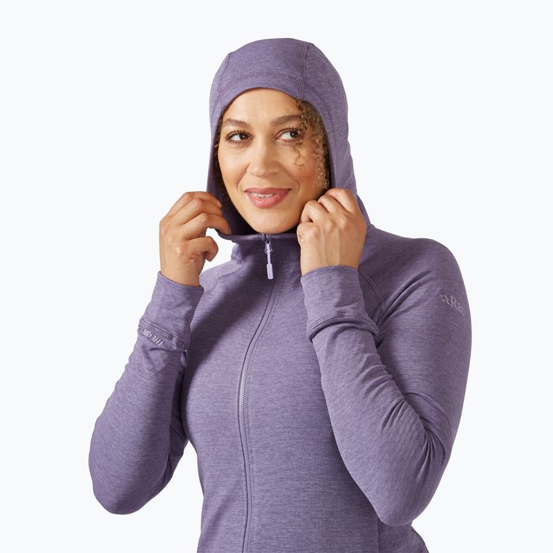 Női pulóver Rab Nexus Hoody purple sage 6