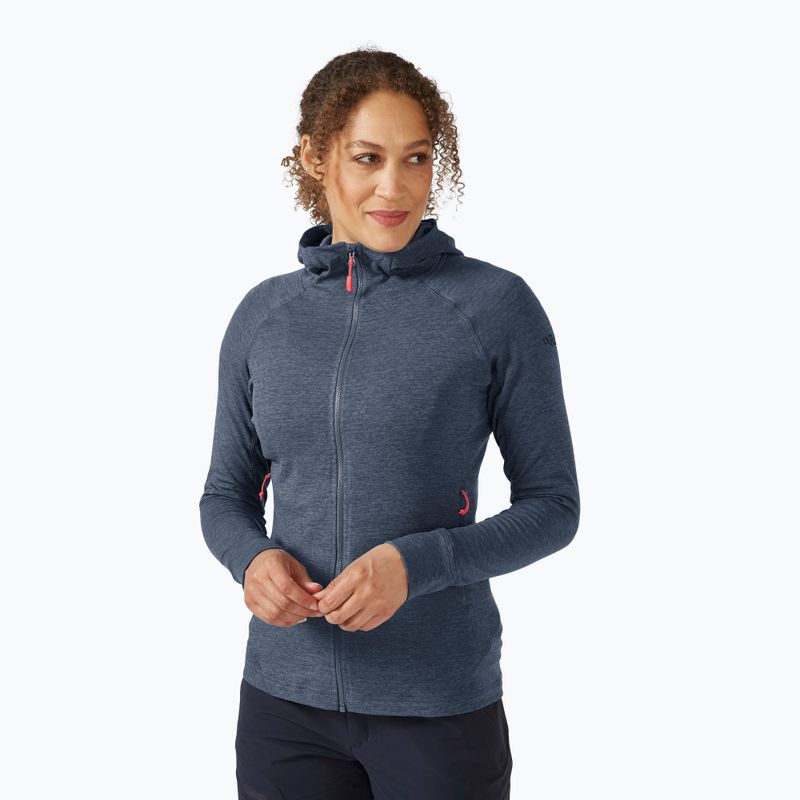 Rab Nexus Hoody szürke női túradzseki QFF-71