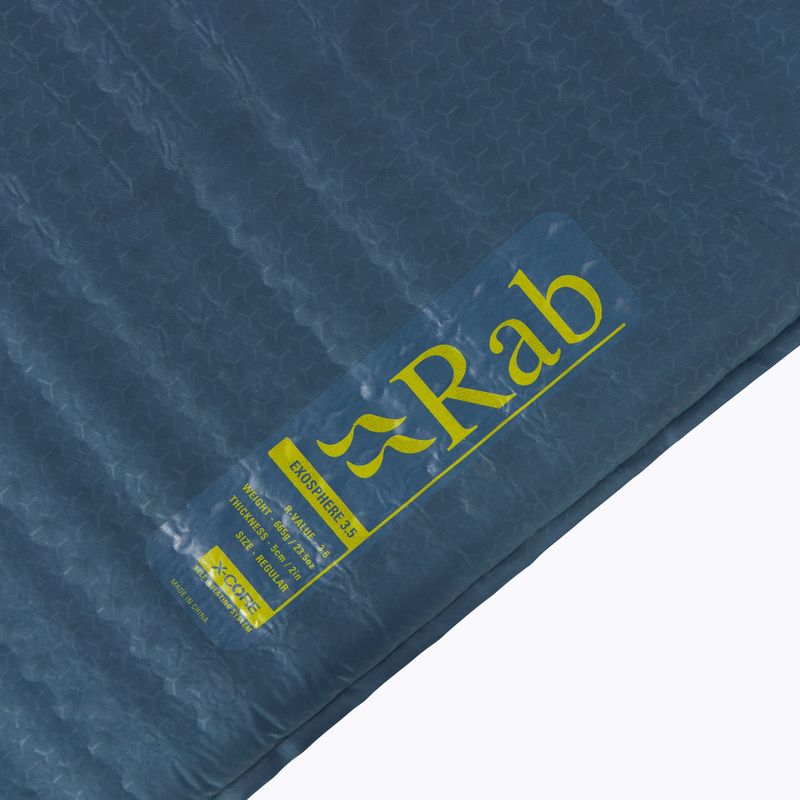 Rab Exosphere önfújó szőnyeg 3,5 5 cm kék QMA-02-ORB-REG 4