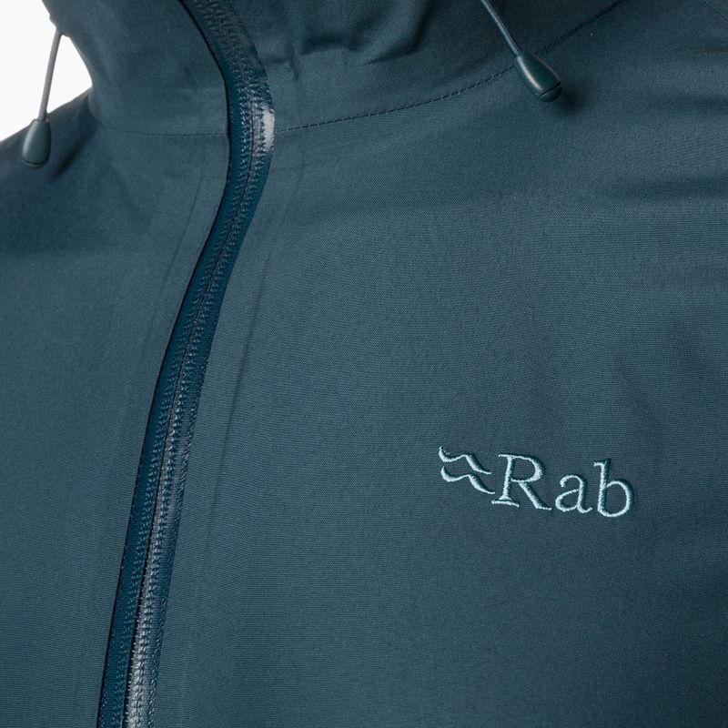 Rab Namche Paclite női esőkabát kék QWH-60 6