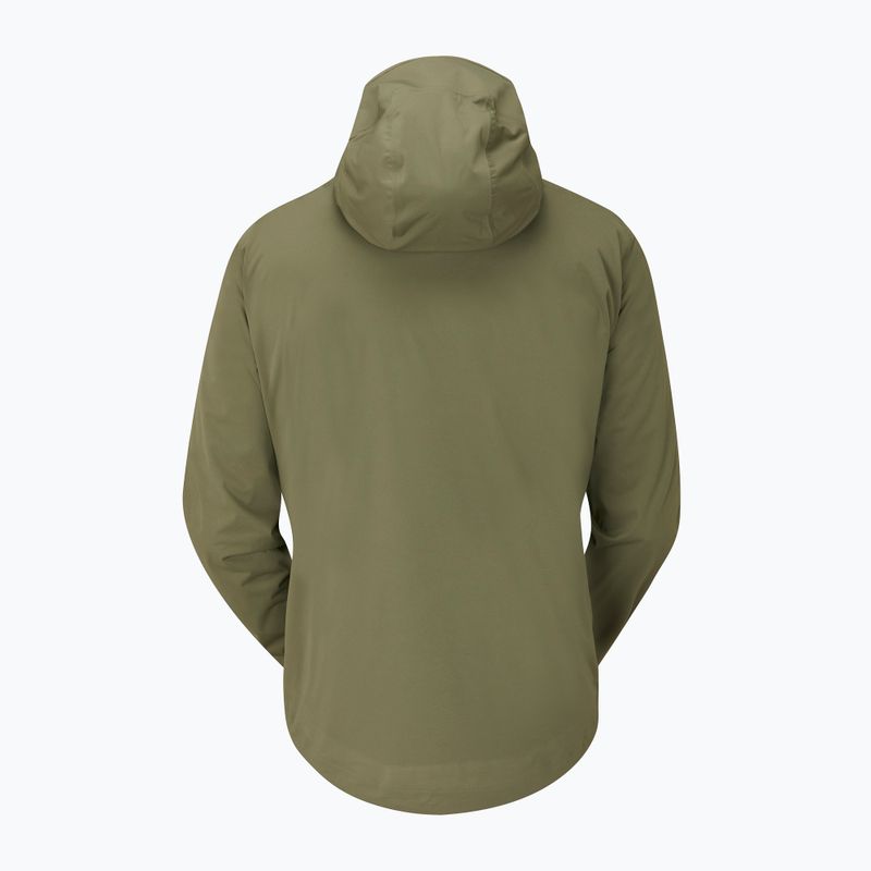 Rab Kinetic 2.0 férfi esőkabát khaki QWG-74 9