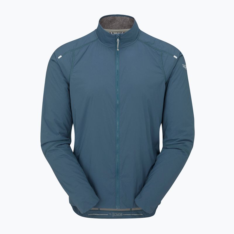 Férfi softshell dzseki Rab VR Cinder orion blue 4