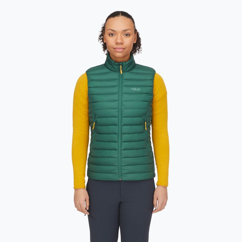 Női mellény Rab Microlight Vest green slate 4