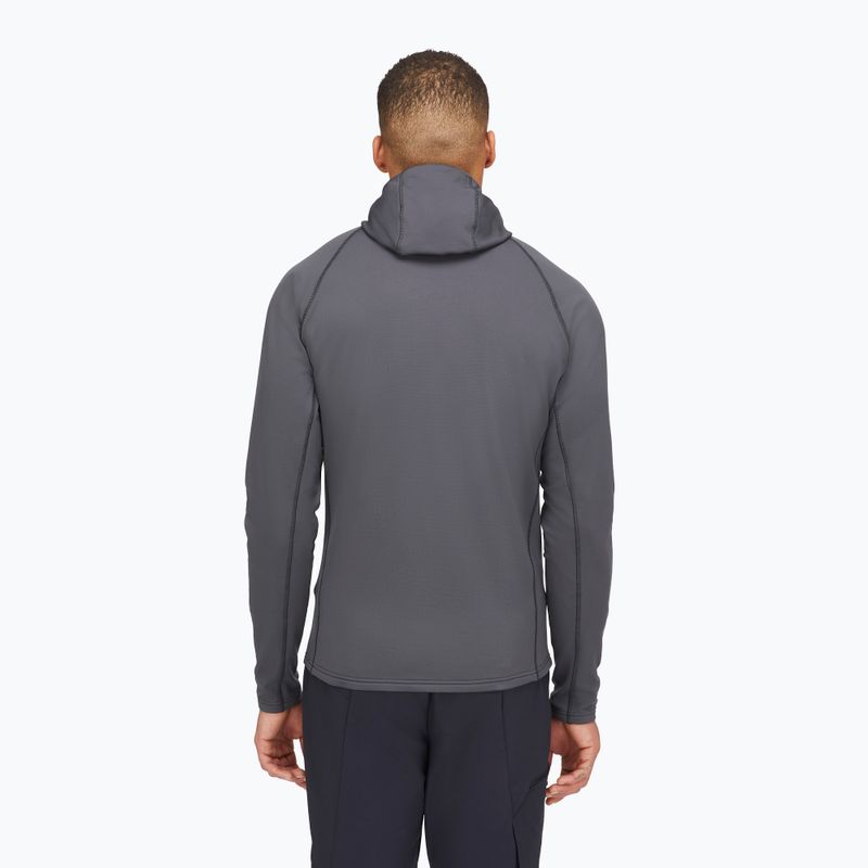 Férfi pulóver Rab Superflux Hoody graphene/firecracker 3