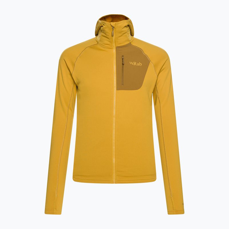 Férfi trekking pulóver Rab Superflux Hoody sahara 2
