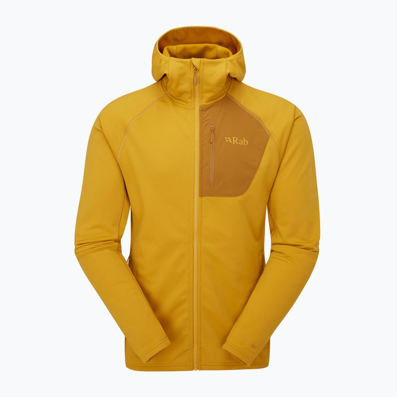 Férfi trekking pulóver Rab Superflux Hoody sahara 6