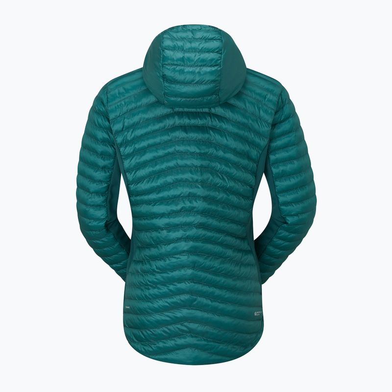 Női pehelypaplan Rab Cirrus Flex 2.0 Hoody eukaliptusz eukaliptusz 6