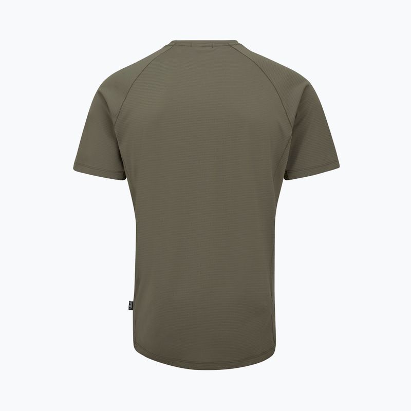 Férfi póló Rab Sonic light khaki 3