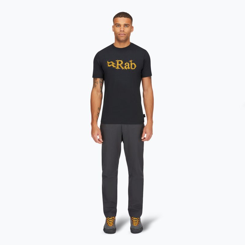 Férfi Rab Stance Tech Sketch póló beluga színben 2