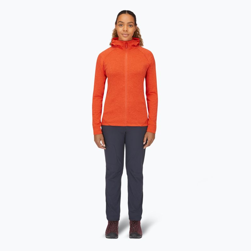 Női pulóver Rab Nexus Hoody red grapefruit 2