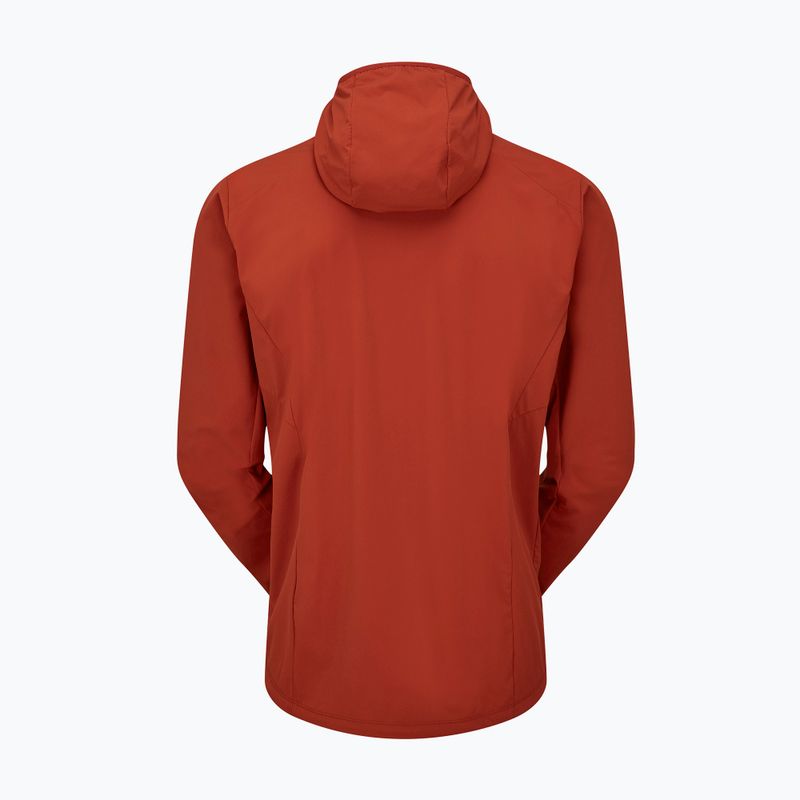 Férfi softshell kabát Rab Borealis tuscan red 6