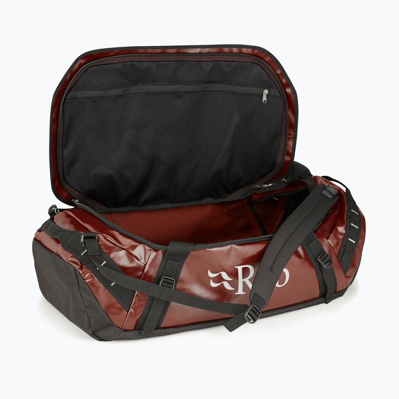 Utazótáska Rab Expedition Kitbag II 50 l red clay 4