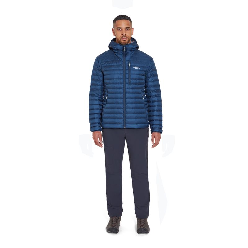 Férfi pehelydzseki Rab Microlight Alpine tempest blue