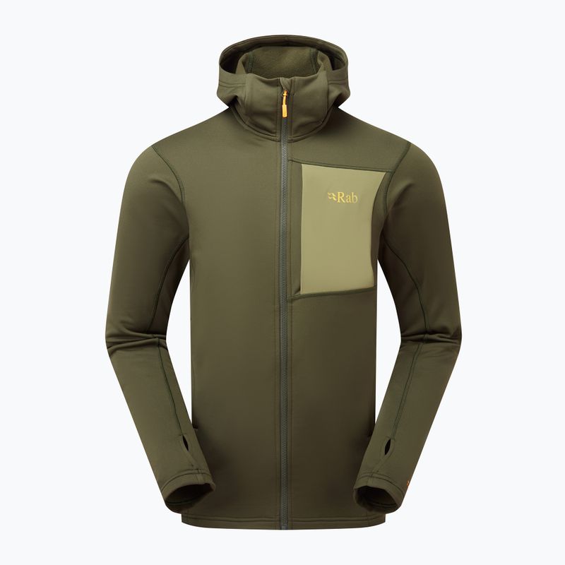 Férfi pulóver Rab Superflux Hoody army QFG-13 4