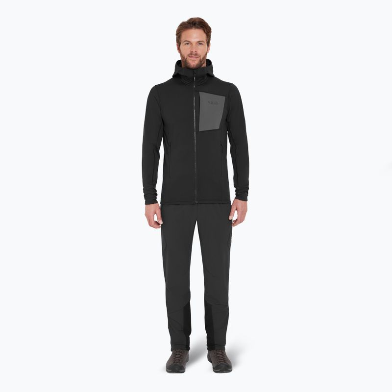 Férfi pulóver Rab Superflux Hoody black QFG-13-BLK 2